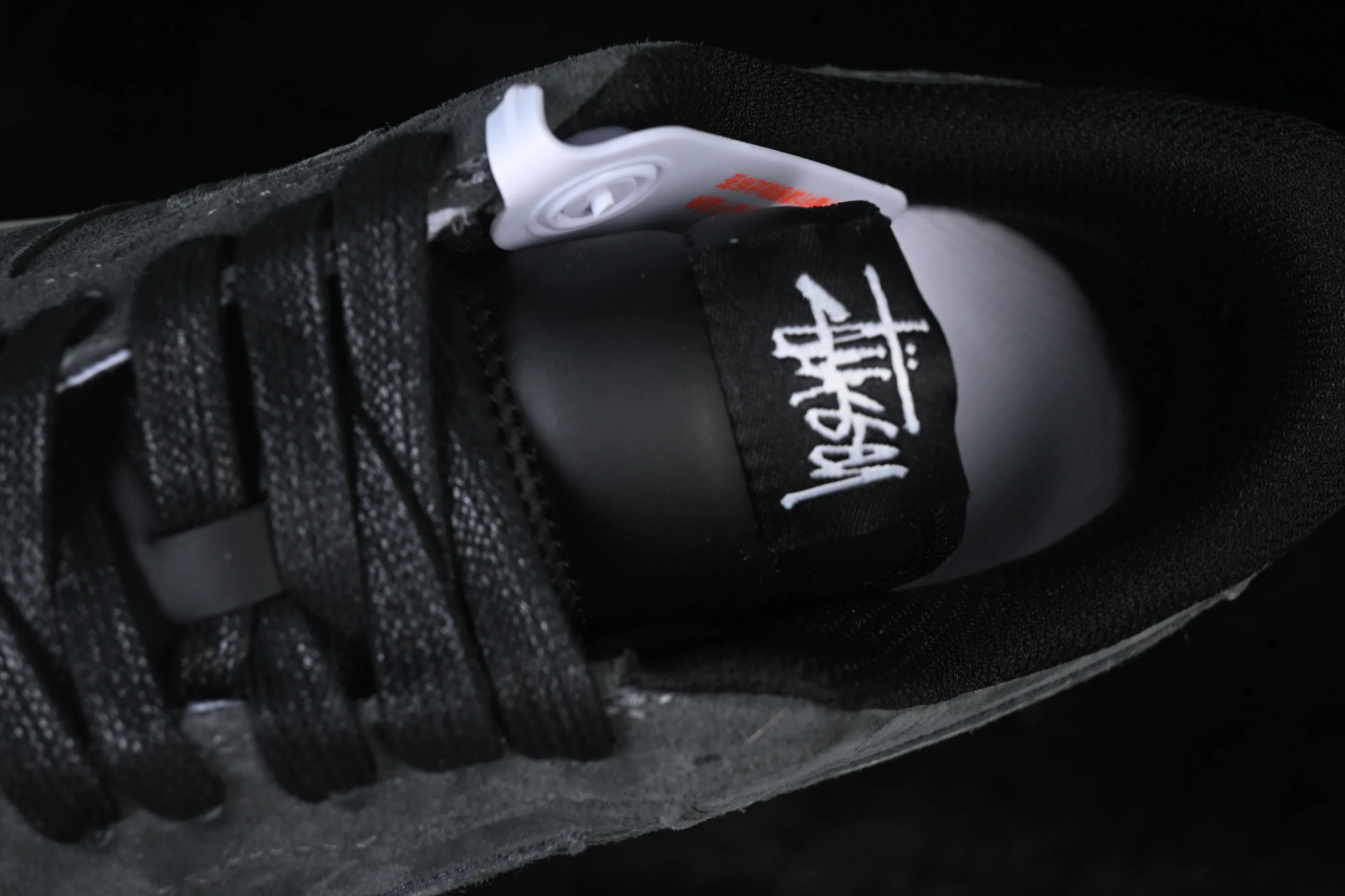 All categories Nk Air Force 1 Air Force series Nk Air Force 1 Low Air Force low-top Nike Air Force 1'07 Low Stussy co-branded charcoal gray elegant white Air Force 1 low-top casual sneakers DV5477-401